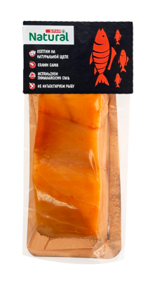 Масляная атлантическая филе-кусок н/к холодного копчения в/у Люблинские продукты вес