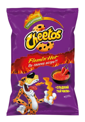 Палочки кукурузные Читос Сладкий Тай Чили 70г