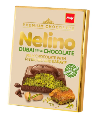 Шоколад Нелино Дубайский молочный 62г