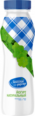 Йогурт питьевой Фермерский натуральный 2,5% 290г БЗМЖ