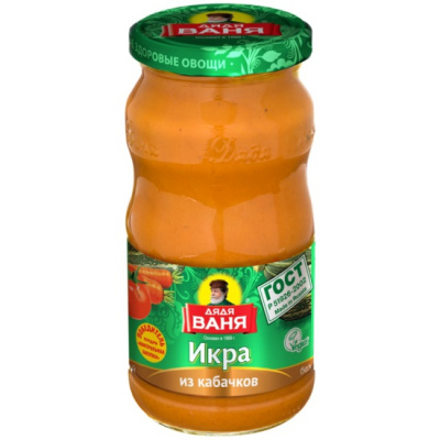 Икра из кабачков Дядя Ваня 460г ст/б