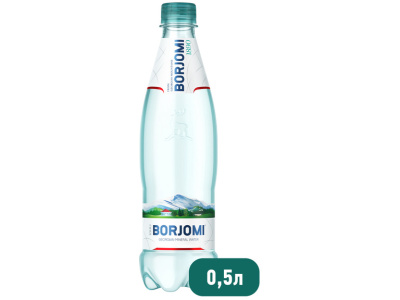 Минеральная вода Боржоми 0,5 л ПЭТ
