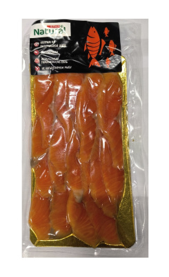 Нарезка из филе форели с/с в/у ЛП вес