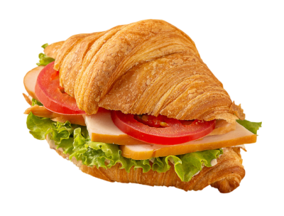 Круассан Цезарь с копченой курицей Кёнигсбеккер 160г