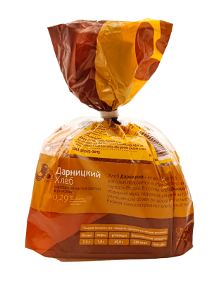 Хлеб Дарницкий РХ нарезанный 290г