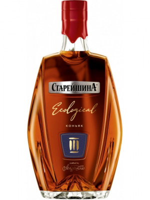 Коньяк Старейшина 3 года 0,5л 40% 1/6