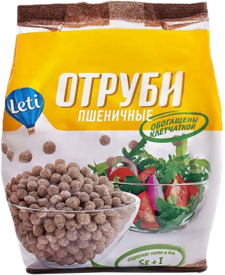 Отруби экструдированные пшеничные 100г