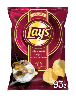 Чипсы Лейз Нежный сыр с Трюфелем 93г
