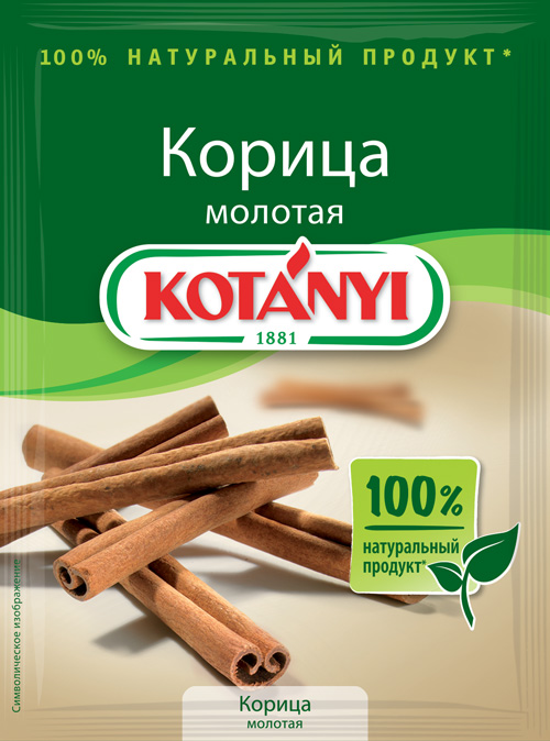 Корица молотая Котани 25г