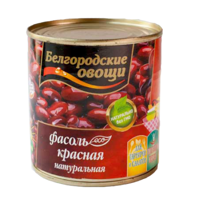 Фасоль красная натуральная Белгородские овощи 300г