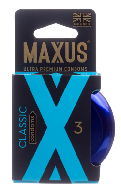 Презервативы MAXUS Classic гладкие 3 шт