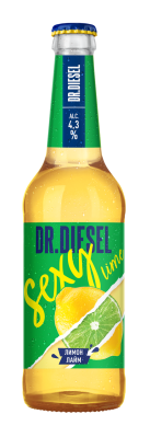 Напиток пивной Доктор Дизель Лимон/Лайм 0,4л 5% ст/б