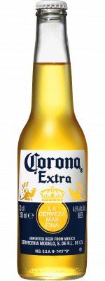 Напиток пивной Корона Экстра 0,355л 4,5% ст/б