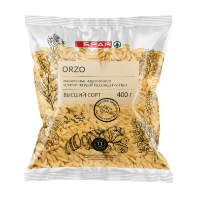 Макар изд SPAR Орзо 400г