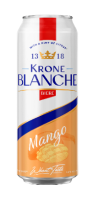 Напиток пивной Крон Бланш Бьер Манго 4,5%0,45л ж/б