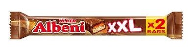 Печенье Альбени XXL покрытое молочным шоколадом печенье с карамелью 70г