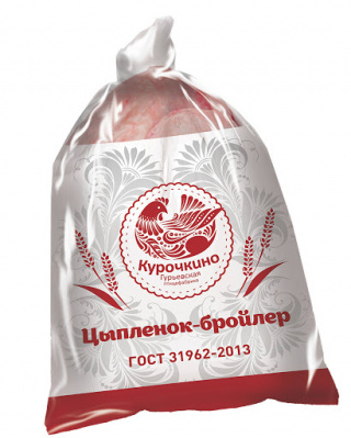 Тушка цыпленка-бройлера Курочкино 1сорт зам 1кг