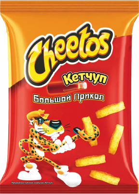 Палочки кукурузные Читос со вкусом кетчупа 50г