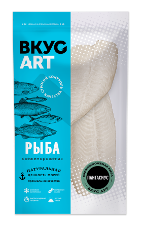 Филе пангасиуса б/к с/м ВкусАрт 600г