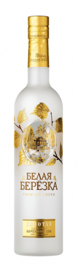 Водка Белая Березка Золотая 0,5л 40%