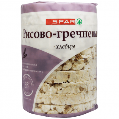 Хлебцы SPAR Рисово-гречневые 100г