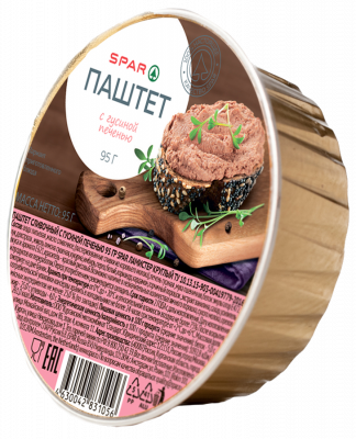 Паштет SPAR с гусиной печенью 95г