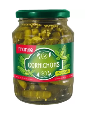 Корнишоны маринованные Франко 680г ст/б