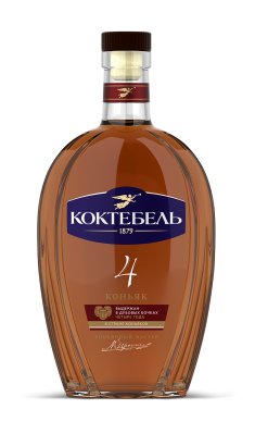 Коньяк Коктебель 4 года 0,5л 40%