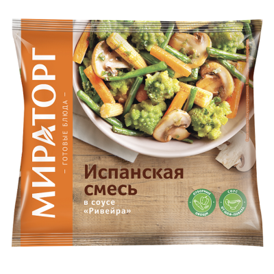 Смесь Испанская в соусе Ривейра Мираторг 400г