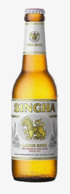 Пиво светлое Синга Премиум Лагер 0,33л 5% ст/б