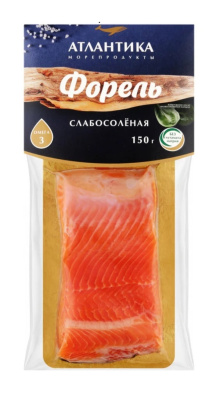 Форель радужная с/с филе-кусок Атлантика 150г