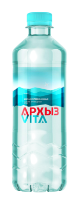Вода горная природная Архыз Вита негаз 0,5л