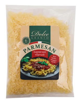 Сыр Пармезан Дольче тертый 40% 150г БЗМЖ
