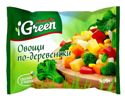 Овощи по-деревенски Морозко Green 400г