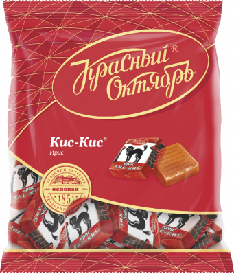 Конфеты Красный Октябрь ирис Кис-Кис 250г