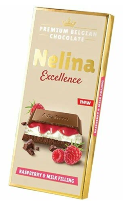 Шоколад Нелина Макс молочный Малина 85г