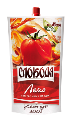 Кетчуп Слобода Лечо 300г д/п