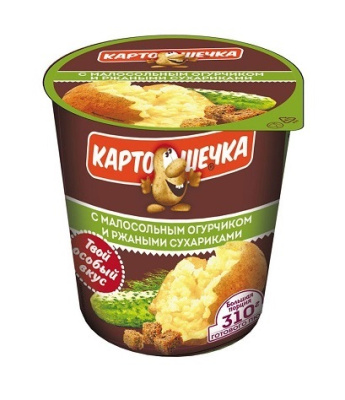 Пюре карт б/п Картошечка ржан сух/малосол огур 40г