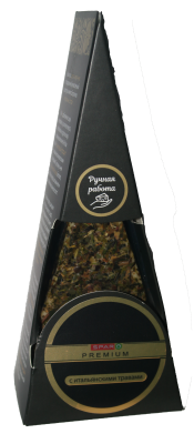 Сыр выдержанный SPAR PREMIUM Итальянские травы 45% треугольник 100г БЗМЖ