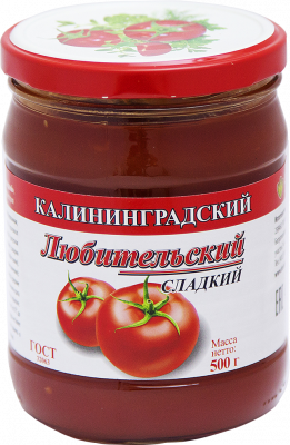 Соус Калининградский Любительский сладкий 500г