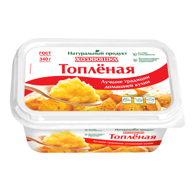 Смесь растительно-жировая Топленая Хозяюшка 99,7% 340г