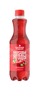 Напиток с/с Морсовые ягоды Калинов Родник Брусника 0,5л
