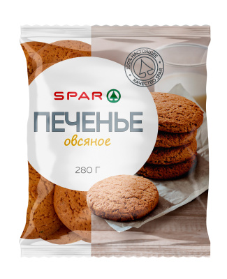 Печенье SPAR Овсяное 280г