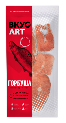 Стейк горбуши дальневосточной ВкусАрт 500г