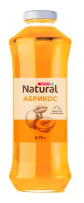 Нектар SPAR Natural Абрикос 0,75л ст/б