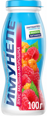 Напиток кисломолочный Имунеле Нео Малина/Морошка 1,2% 100г БЗМЖ