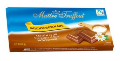 Шоколад Мэтр Трюффо молочный 100г