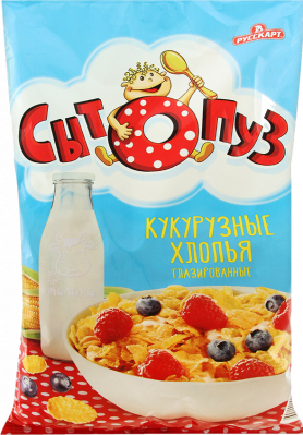 Хлопья кукурузные Сытопуз глазированные 300г