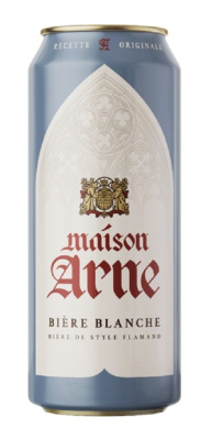 Напиток пивной н/ф Мейзон Арне Бир Бланш 0,43л 4,9% ж/б