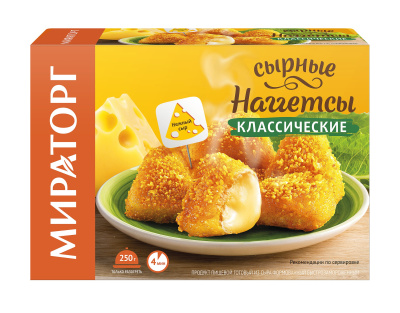 Наггетсы сырные Классические Мираторг 250г